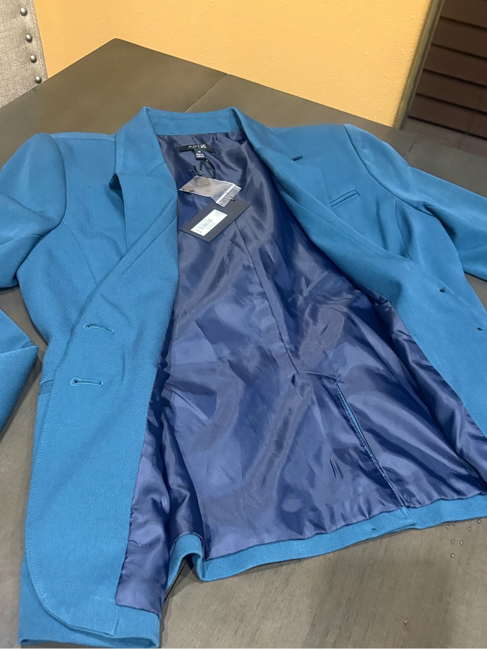 APT. 9 Teal Women's Blazer – Size 10 - Picture 2 of 4
